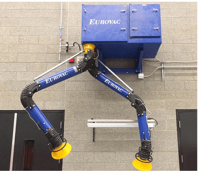 overhead fume system