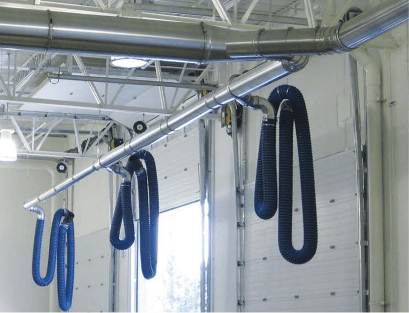 vehicle exhaust hose